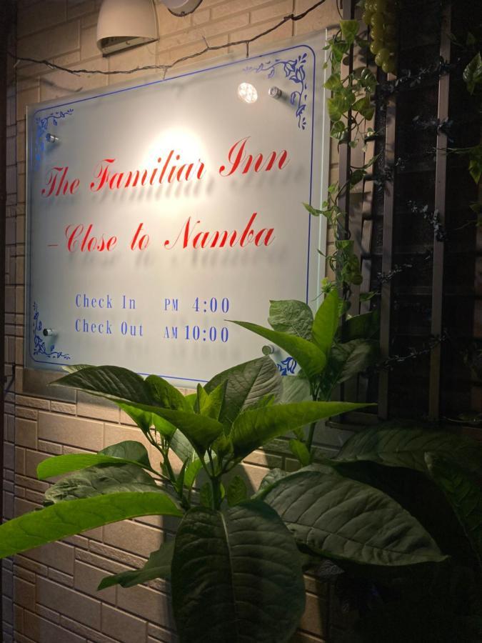 The Familiar Inn ー 旅館ホテル業 Osaka Exterior foto